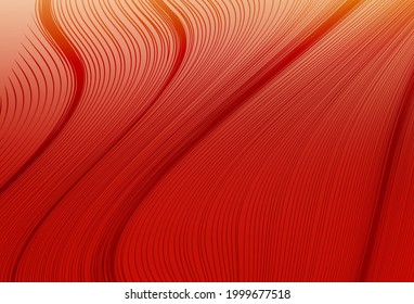Light Red vector blurred template. An elegant bright illustration with gradient. Background for a cell phone.