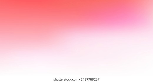 Light red vector blurred template. Colorful abstract illustration with blur gradient. Landing pages design.