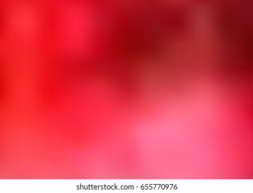 Light Red vector blurred template. An elegant bright illustration with gradient. A completely new design for your business.