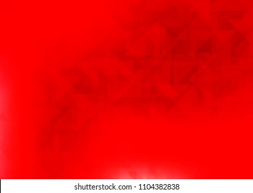 Light Red vector blurry hexagon texture. Brand new colored illustration in blurry style with gradient. The polygonal design can be used for your web site.