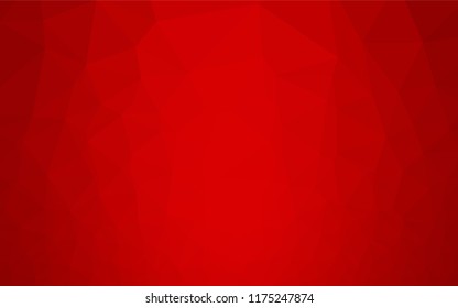 Light Red vector blurry hexagon texture. An elegant bright illustration with gradient. A new texture for your design.