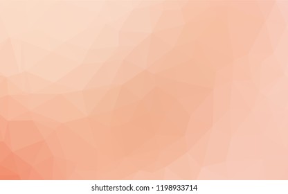 Light Red vector blurry hexagon texture. Colorful illustration in abstract style with gradient. A completely new design for your business.