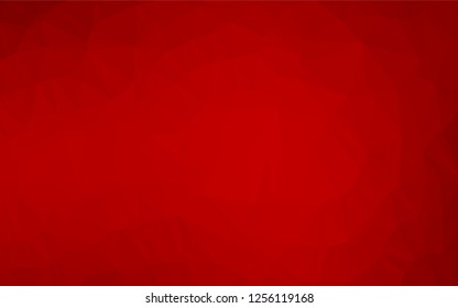 Light Red vector blurry hexagon pattern. A completely new color illustration in a vague style. The template can be used as a background for cell phones.