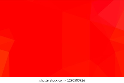 Light Red vector blurry hexagon texture. An elegant bright illustration with gradient. Brand new design for your business.