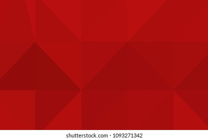 Light Red vector blurry triangle template. Creative geometric illustration in Origami style with gradient. Brand-new style for your business design.