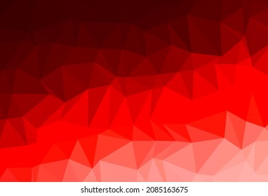 Light Red vector blurry triangle texture. Shining colored illustration in a Brand new style. Brand new design for your business.