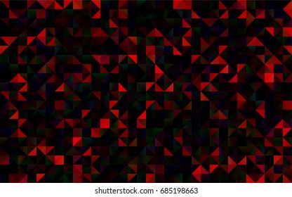 Light Red vector blurry triangle background. Brand-new colored illustration in blurry style with gradient. The textured pattern can be used for background.