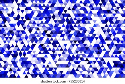 Light Red vector blurry triangle background. Shining illustration, which consist of triangles. A completely new design for your business.