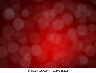 Light Red vector bokeh and colorful pattern. Modern geometrical abstract illustration with gradient. The background for your creative designs.