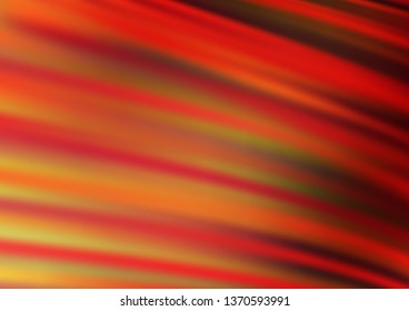 Light Red vector bokeh and colorful pattern. Colorful illustration in blurry style with gradient. A completely new design for your business.