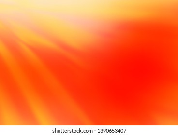 Light Red vector bokeh and colorful pattern. Colorful abstract illustration with gradient. Brand new style for your business design.
