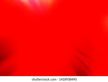 Light Red vector bokeh and colorful pattern. Colorful illustration in blurry style with gradient. A new texture for your design.