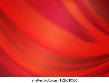 Light Red vector bokeh and colorful pattern. A vague abstract illustration with gradient. A completely new template for your design.