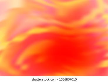 Light Red vector bokeh pattern. Colorful abstract illustration with gradient. The template for backgrounds of cell phones.