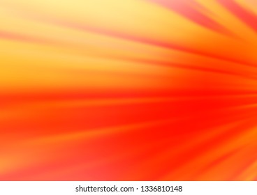 Light Red vector bokeh pattern. Colorful illustration in blurry style with gradient. A new texture for your design.