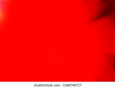 Light Red vector bokeh pattern. Colorful illustration in abstract style with gradient. The blurred design can be used for your web site.