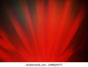 Light Red vector bokeh pattern. A vague abstract illustration with gradient. A new texture for your design.