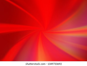 Light Red vector bokeh template. Colorful illustration in blurry style with gradient. The blurred design can be used for your web site.