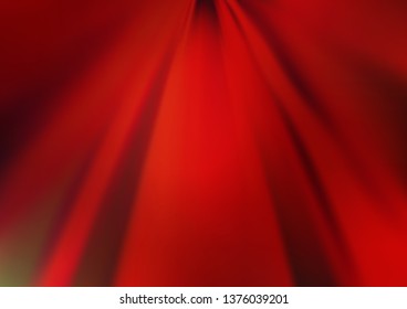 Light Red vector bokeh template. Creative illustration in halftone style with gradient. The best blurred design for your business.