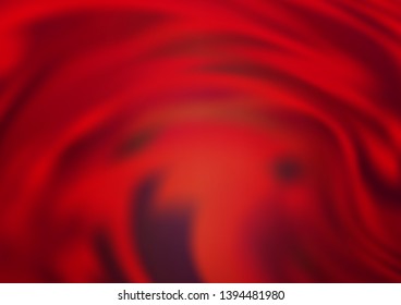 Light Red vector bokeh template. Colorful abstract illustration with gradient. The best blurred design for your business.