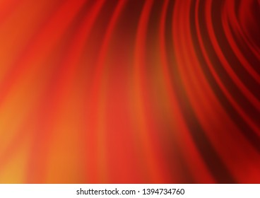 Light Red vector bokeh template. Colorful abstract illustration with gradient. A completely new template for your design.
