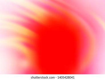 Light Red vector bokeh template. Colorful illustration in blurry style with gradient. The background for your creative designs.