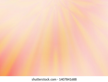 Light Red vector bokeh template. Shining colorful illustration in a Brand new style. The best blurred design for your business.