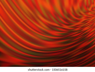 Light Red vector bokeh template. Creative illustration in halftone style with gradient. The blurred design can be used for your web site.