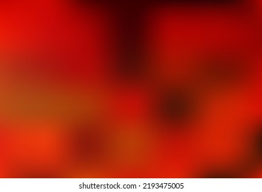 Light Red vector bokeh template. Modern abstract illustration with gradient. Design for your web site.