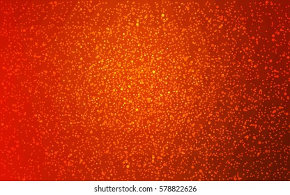 Light Red vector christmas postcard low polygon background. Illustration consisting of triangles. Abstract triangular polygonal origami or crystal design of New Year celebration.