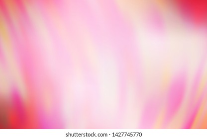 Light Red vector colorful abstract background. A completely new colored illustration in blur style. Completely new design for your business.