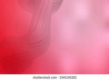 Light Red vector colorful abstract background. A completely new colored illustration in blur style. New design for your business.