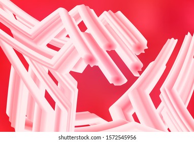 Light Red vector colorful abstract background. Shining colorful illustration in smart style. New way of your design.