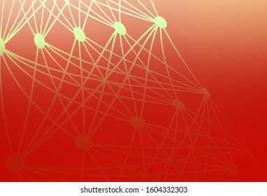 Light Red vector colorful abstract texture. Shining colorful illustration in smart style. New way of your design.
