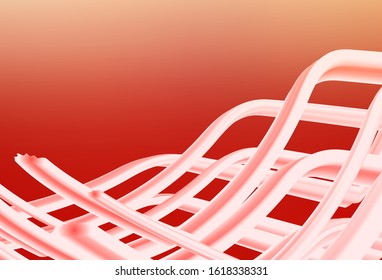 Light Red vector colorful abstract background. New colored illustration in blur style with gradient. Blurred design for your web site.