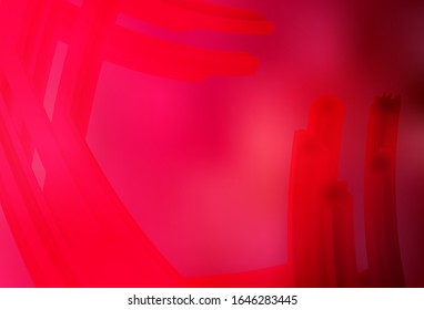 Light Red vector colorful abstract texture. Colorful abstract illustration with gradient. New style for your business design.