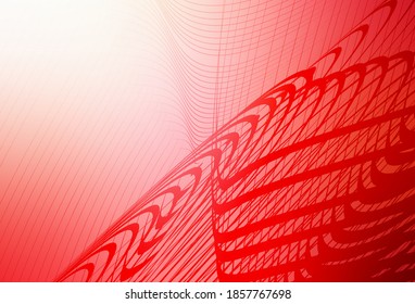 Hellroter, bunter Hintergrund. Farbige Illustration in kleinem Stil. Neues Design für Ihr Markenbuch.