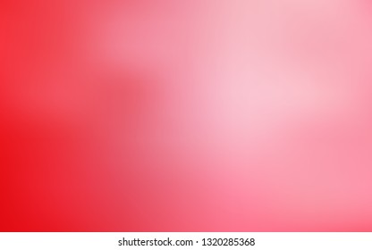 Light Red vector colorful blur backdrop. New colored illustration in blur style with gradient. Completely new design for your business.