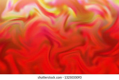 Light Red vector colorful blur backdrop. Glitter abstract illustration with gradient design. New style design for your brand book.