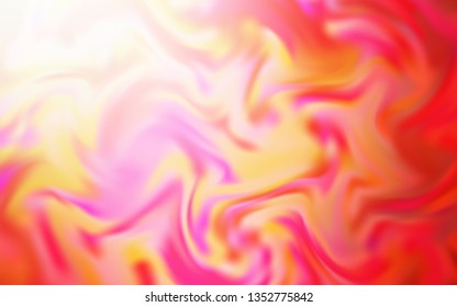 Light Red vector colorful blur background. An elegant bright illustration with gradient. New way of your design.