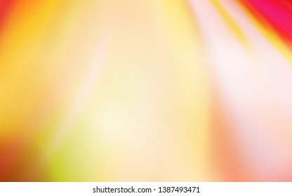 Light Red vector colorful blur backdrop. An elegant bright illustration with gradient. Background for a cell phone.