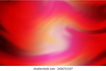 Light Red vector colorful blur background. Shining colored illustration in smart style. Completely new design for your business.