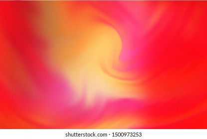 Light Red vector colorful blur background. Colorful illustration in abstract style with gradient. New style design for your brand book.