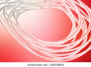 Light Red vector colorful blur backdrop. A completely new colored illustration in blur style. New style for your business design.