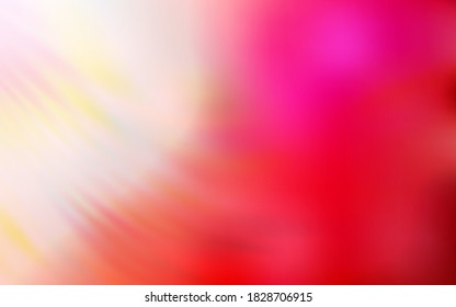 Light Red vector colorful blur background. Colorful illustration in abstract style with gradient. New style design for your brand book.
