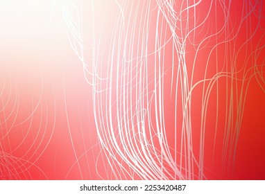 Fondo difuso colorido del vector rojo claro. Una elegante ilustración brillante con gradiente. Diseño borroso para su sitio web.