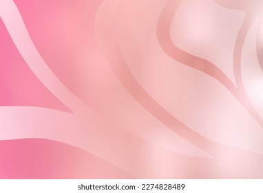 Light Red vector colorful blur backdrop. An elegant bright illustration with gradient. Background for a cell phone.