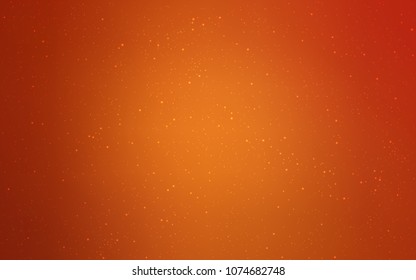 Light Red vector cover with astronomical stars. Shining illustration with sky stars on abstract template. Smart design for your business advert.