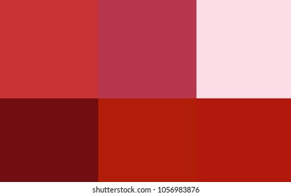 Light Red vector cover with colorful palette. Colorful gradient set with collection of rainbow colors. Pattern for easy creation of leaflets, banners, booklets.