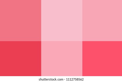 Light Red vector cover with colorful palette. Illustration with set of spectral palette. Pattern for easy creation of leaflets, banners, booklets.